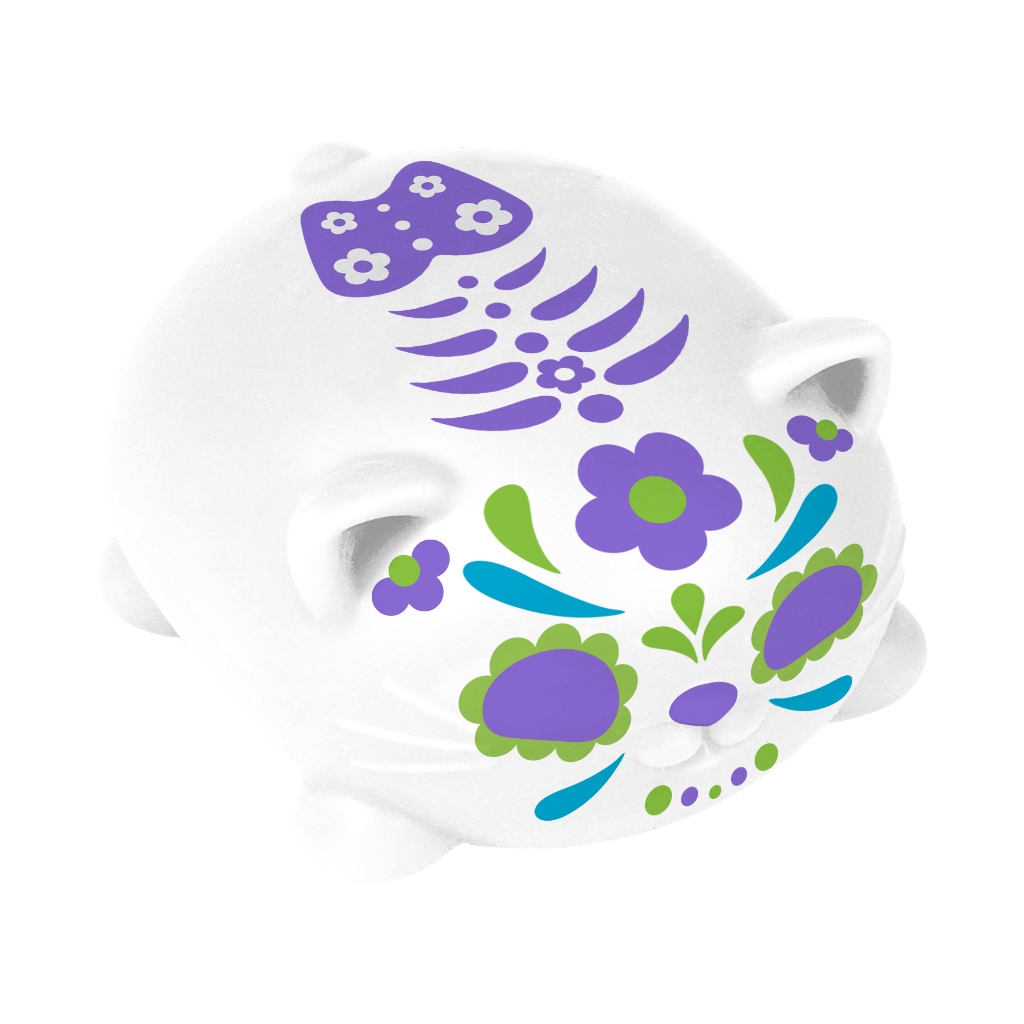 NeeDoh Sugar Skull Cats - Image 2