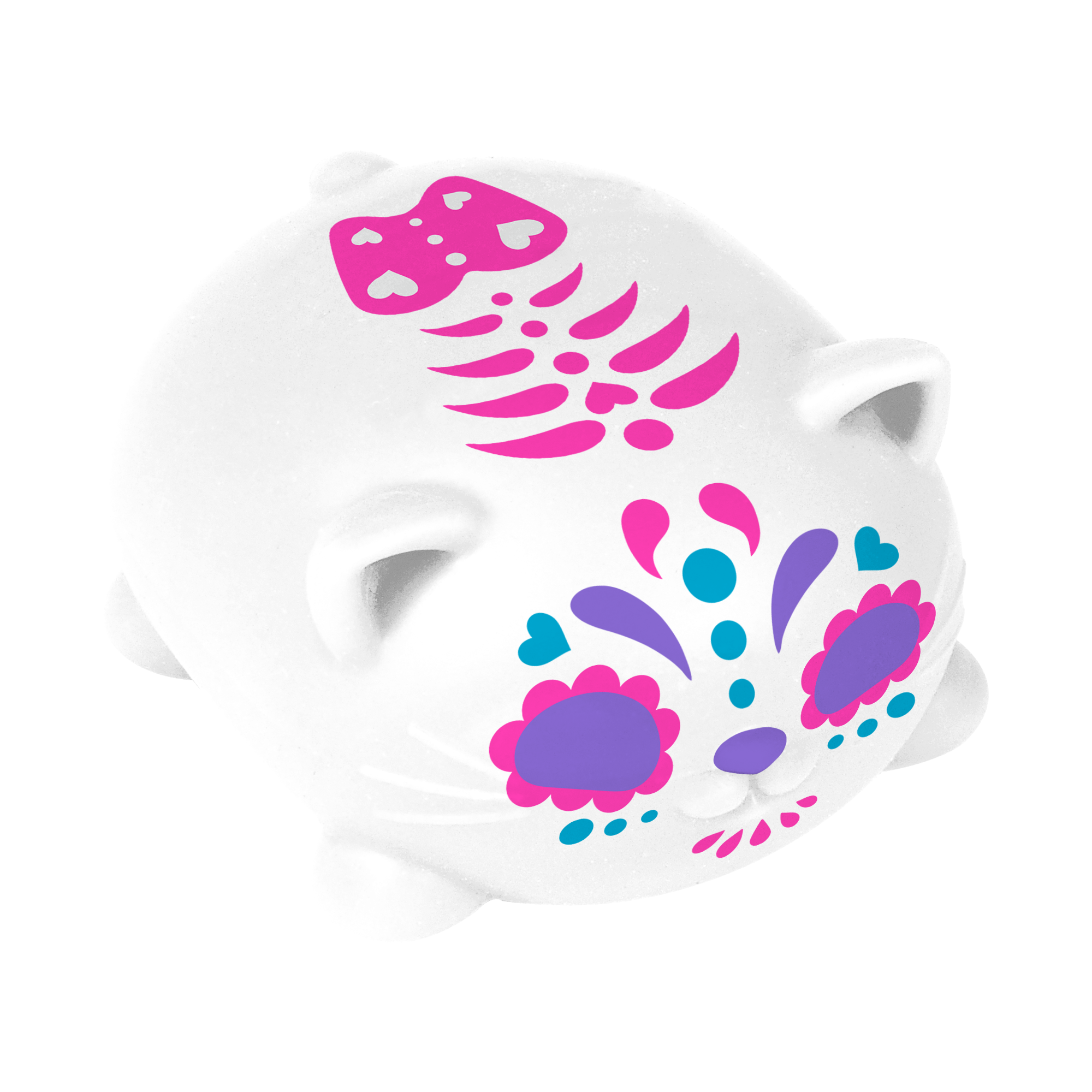 NeeDoh Sugar Skull Cats - Image 4