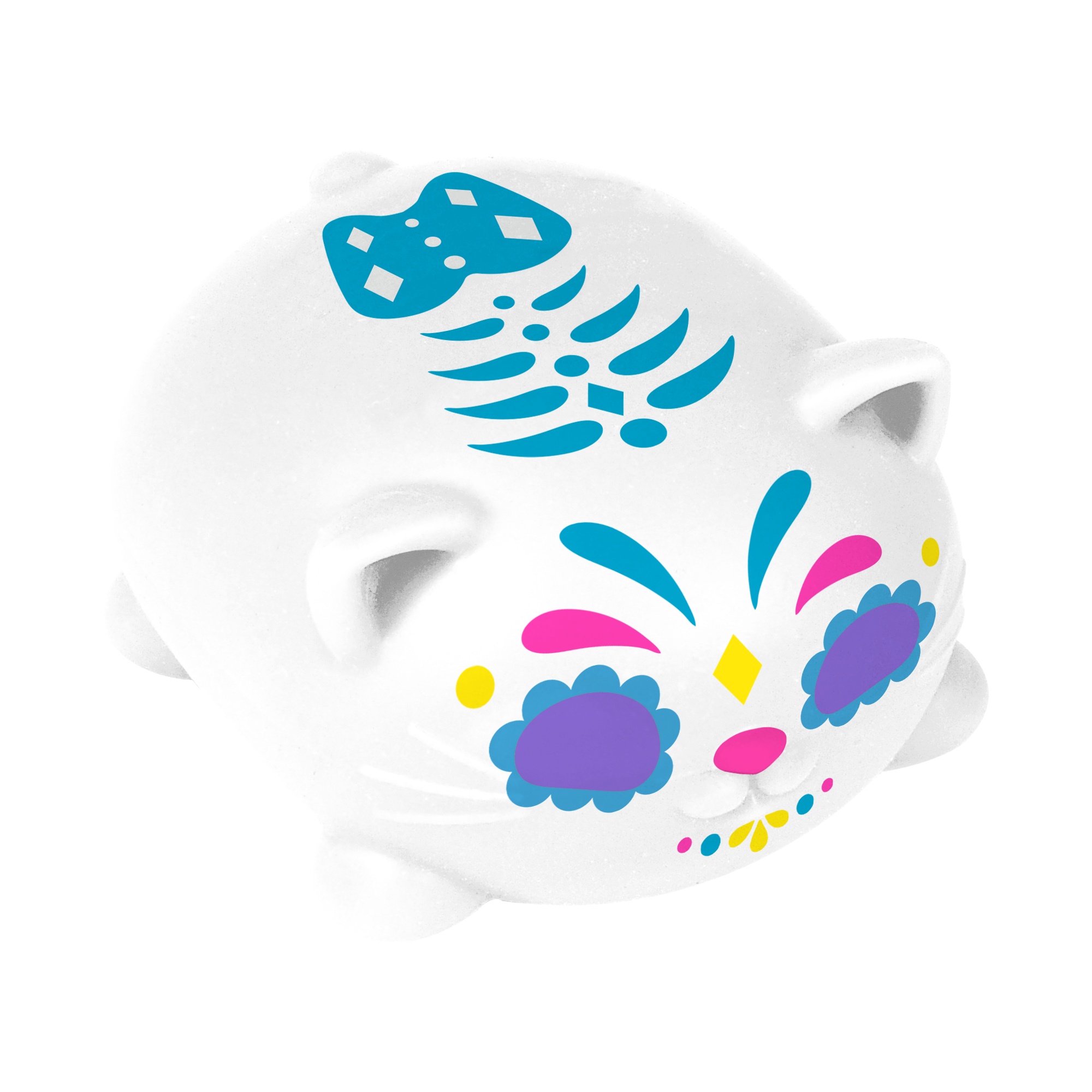 NeeDoh Sugar Skull Cats - Image 3